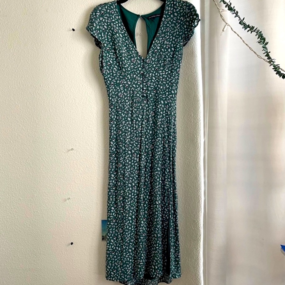 Floral Abercrombie midi dress